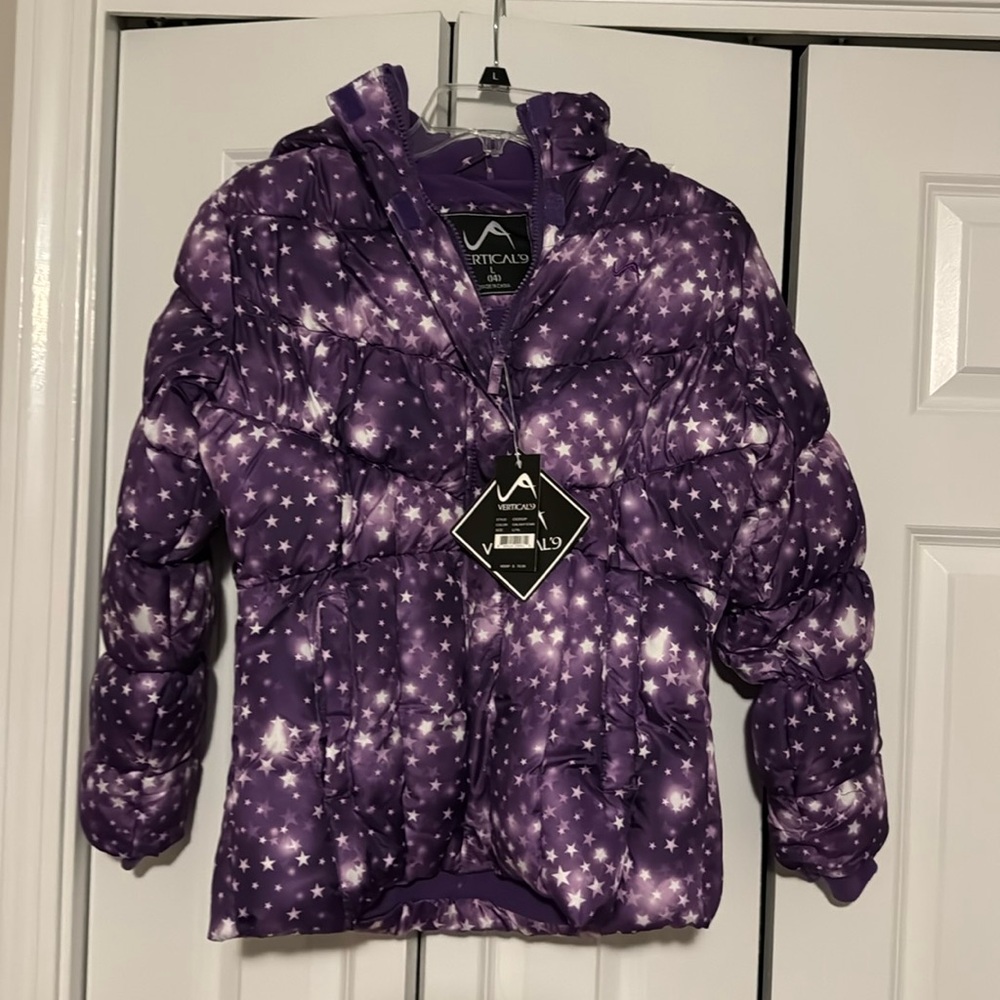 NWT Vertical’9 girls winter jacket, size large (14)